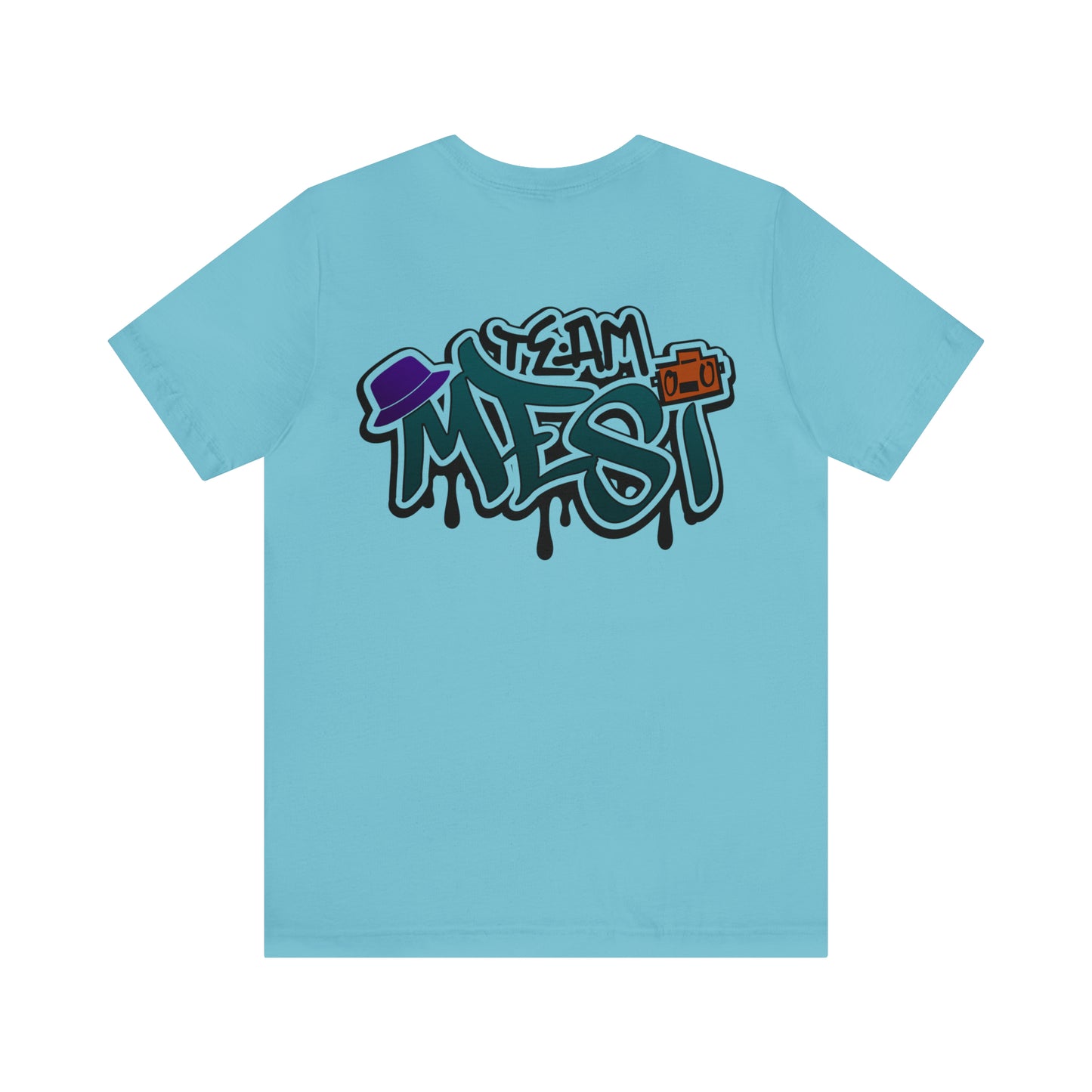 Team Mesi Logo/Graffiti Unisex Jersey Short Sleeve Tee