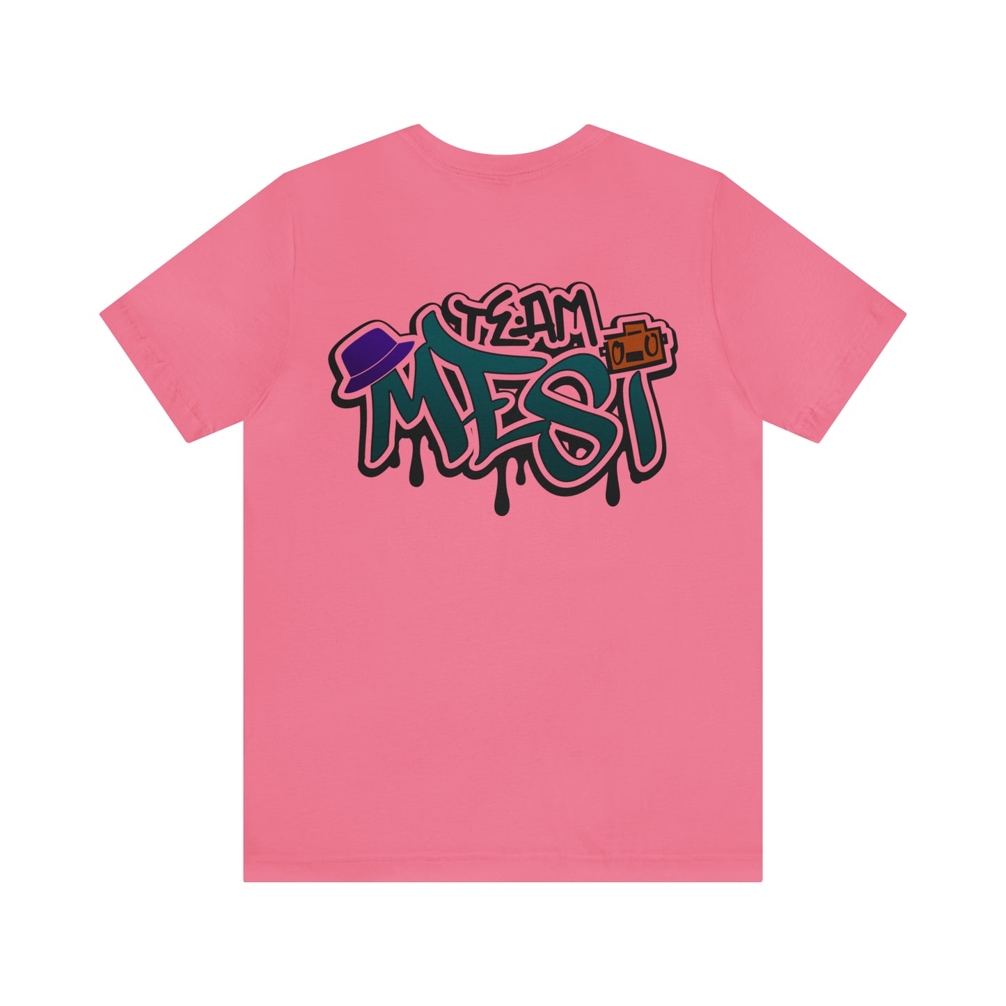 Team Mesi Logo/Graffiti Unisex Jersey Short Sleeve Tee