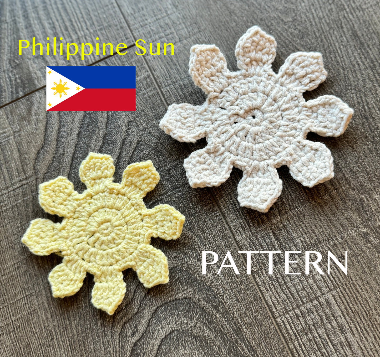 Philippine Star Crochet Pattern | Digital Download or Printable Pattern Only