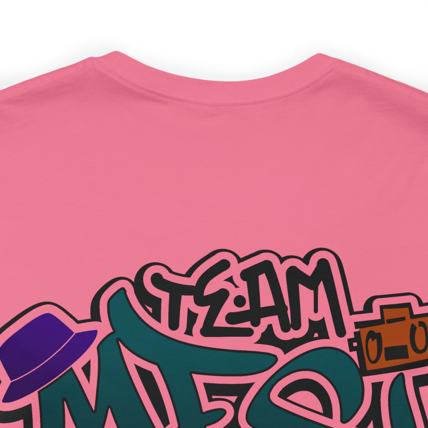 Team Mesi Logo/Graffiti Unisex Jersey Short Sleeve Tee