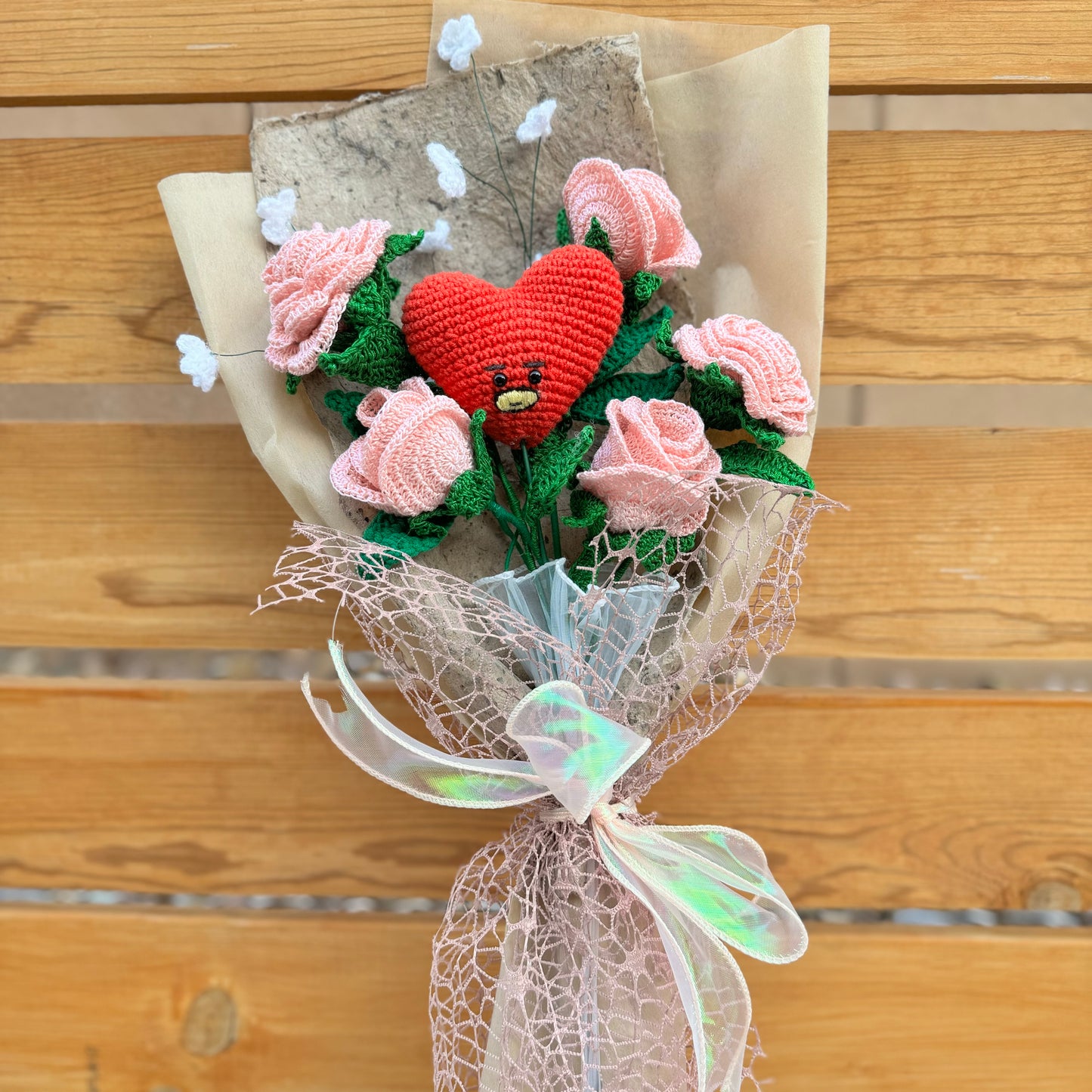 Crochet BT21 Flower Bouquet