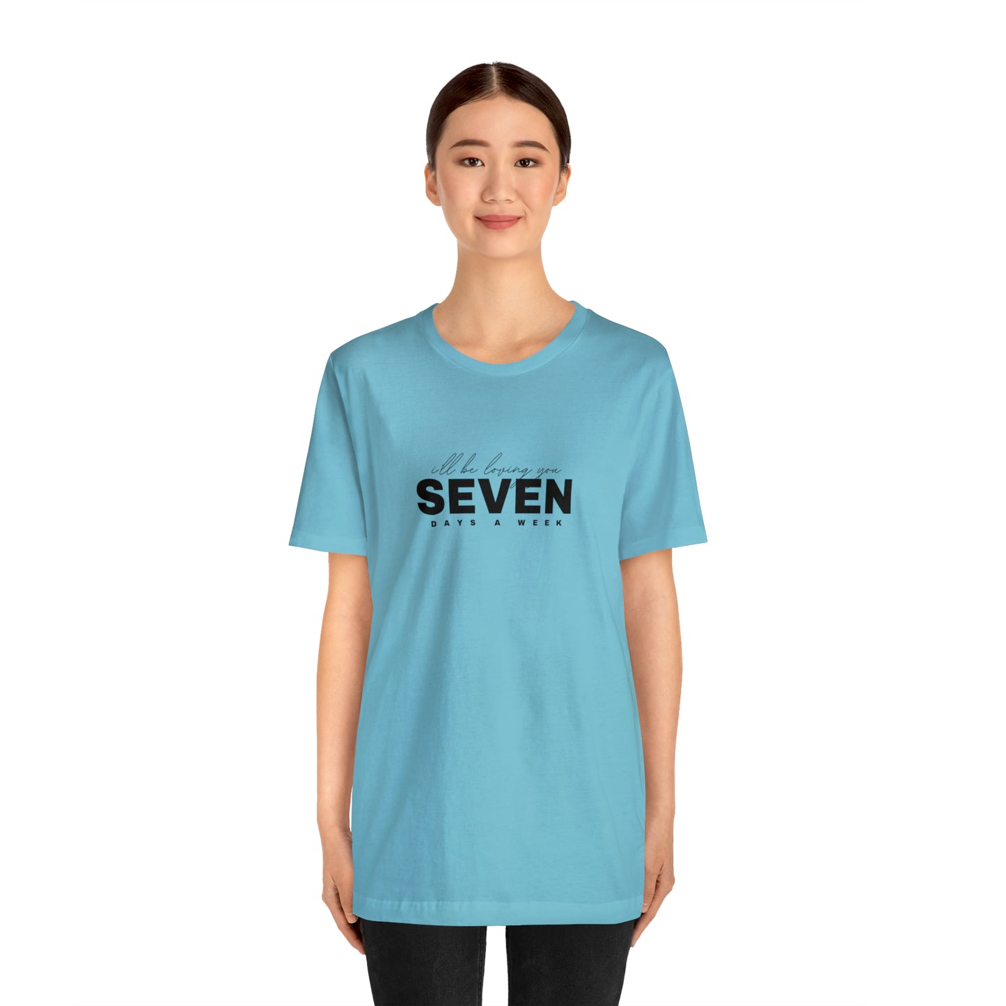 Jung Kook x SEVEN Days a Week Unisex Jersey Short Sleeve Tee