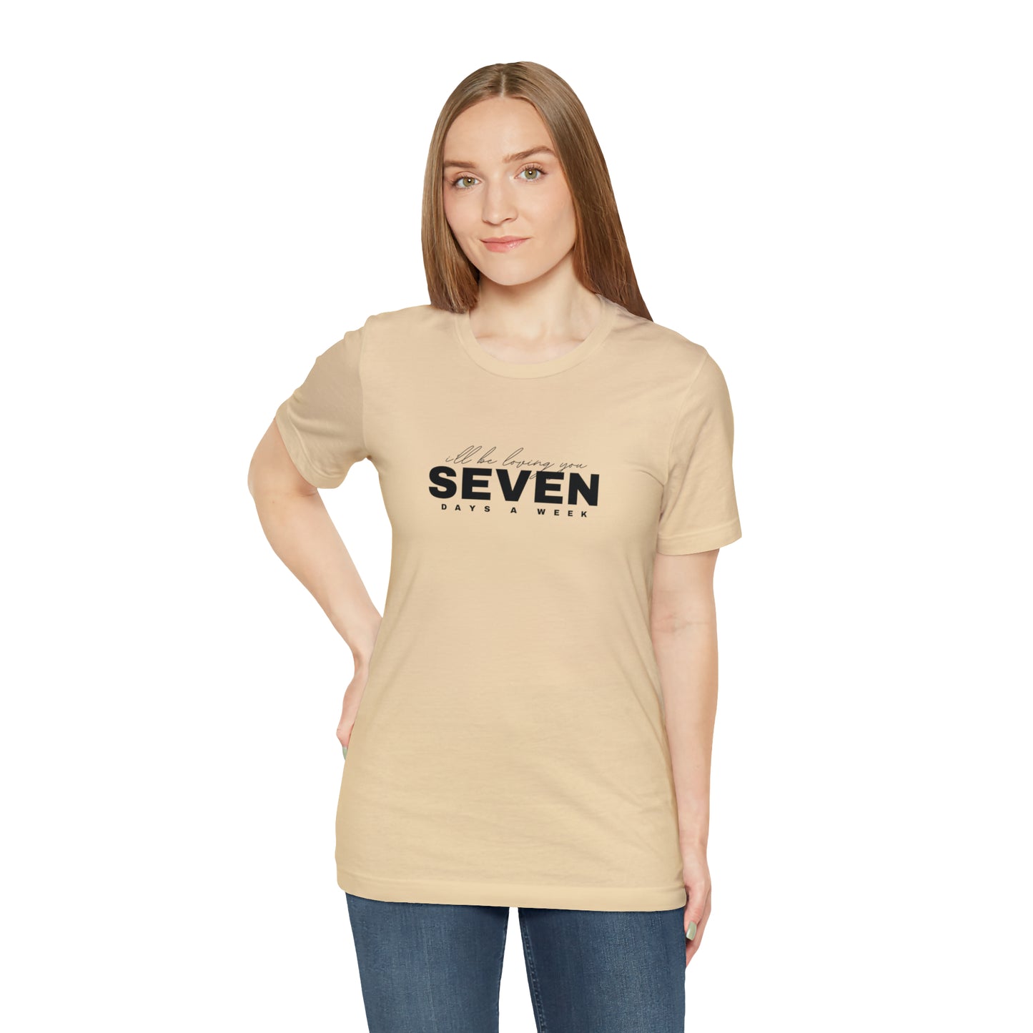 Jung Kook x SEVEN Days a Week Unisex Jersey Short Sleeve Tee