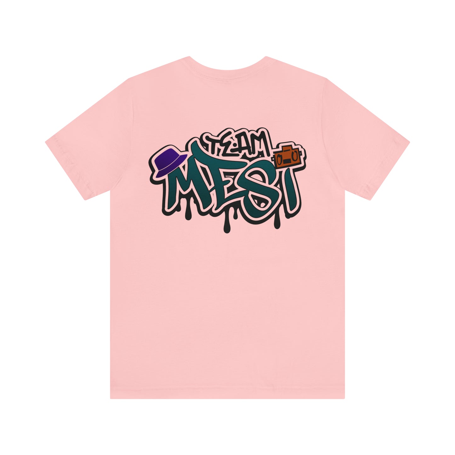 Team Mesi Logo/Graffiti Unisex Jersey Short Sleeve Tee