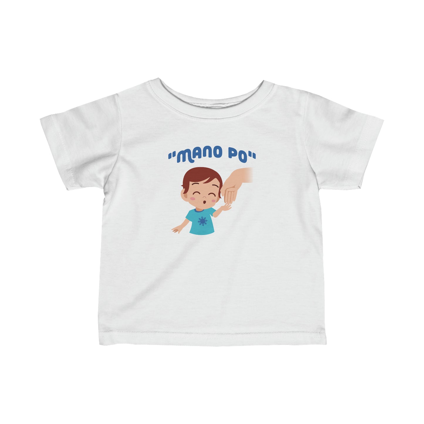 "MANO PO" Baby Boy/Infant Fine Jersey Tee