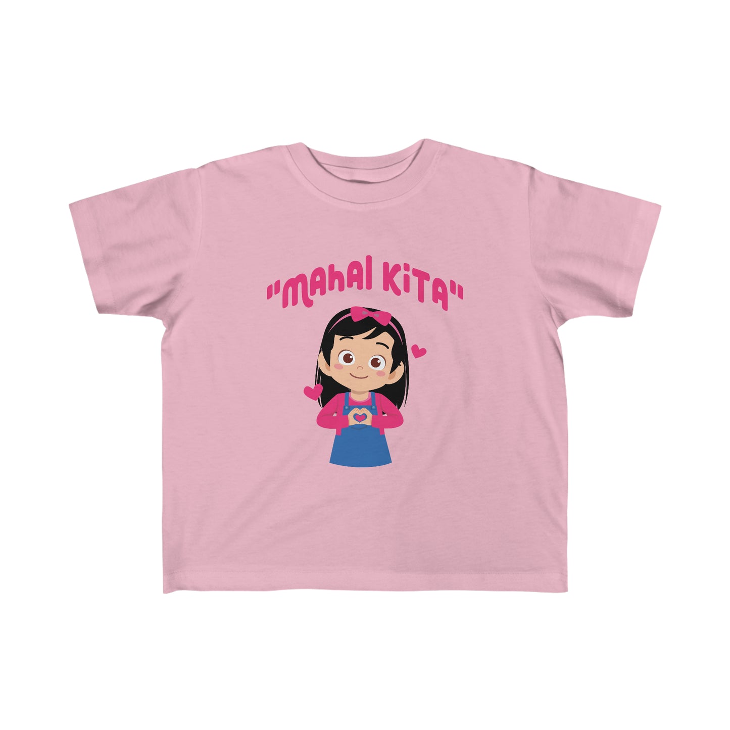 "MAHAL KITA" Girl Toddler's Fine Jersey Tee