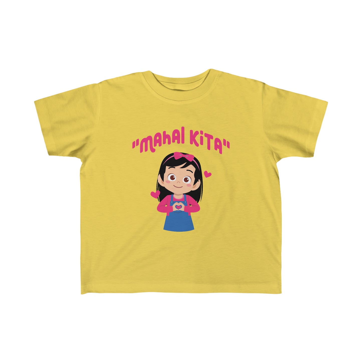 "MAHAL KITA" Girl Toddler's Fine Jersey Tee