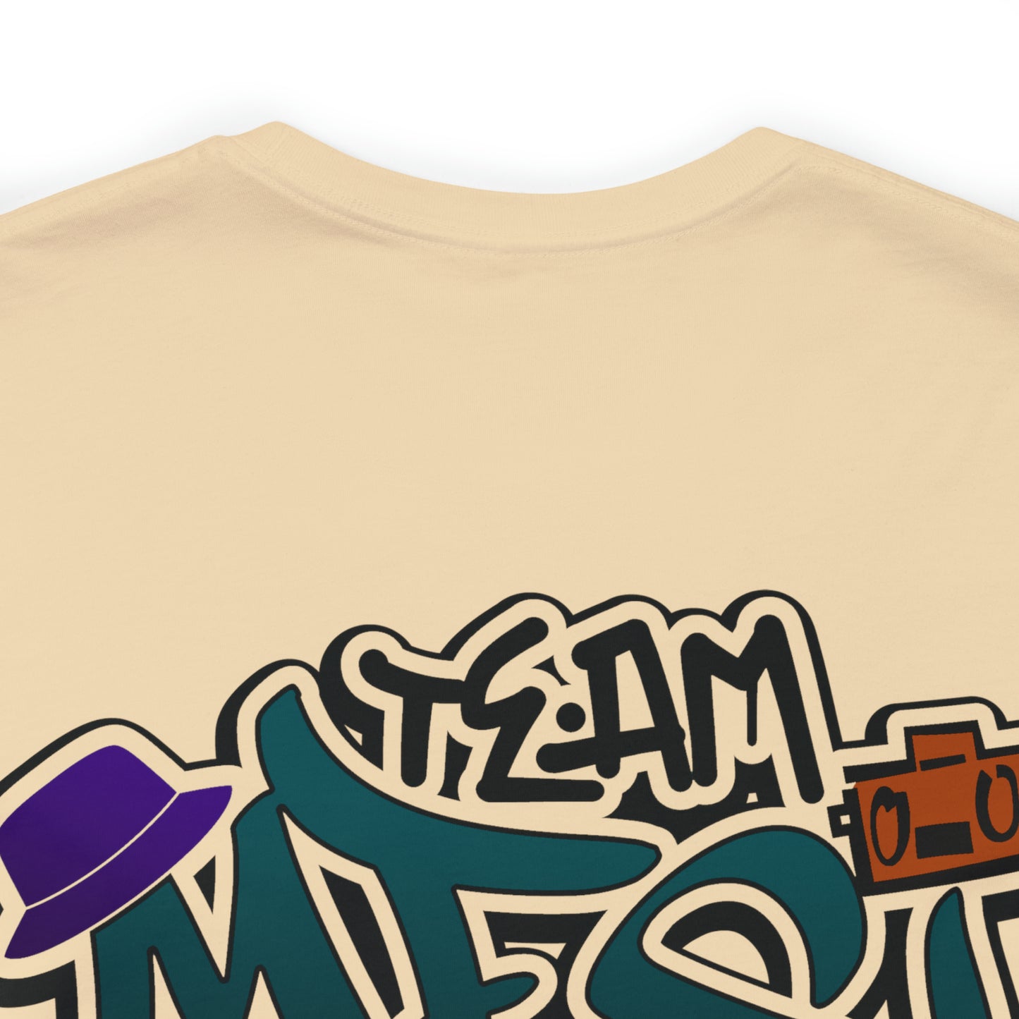 Team Mesi Logo/Graffiti Unisex Jersey Short Sleeve Tee