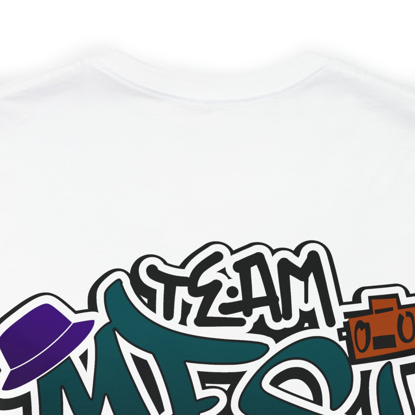 Team Mesi Logo/Graffiti Unisex Jersey Short Sleeve Tee