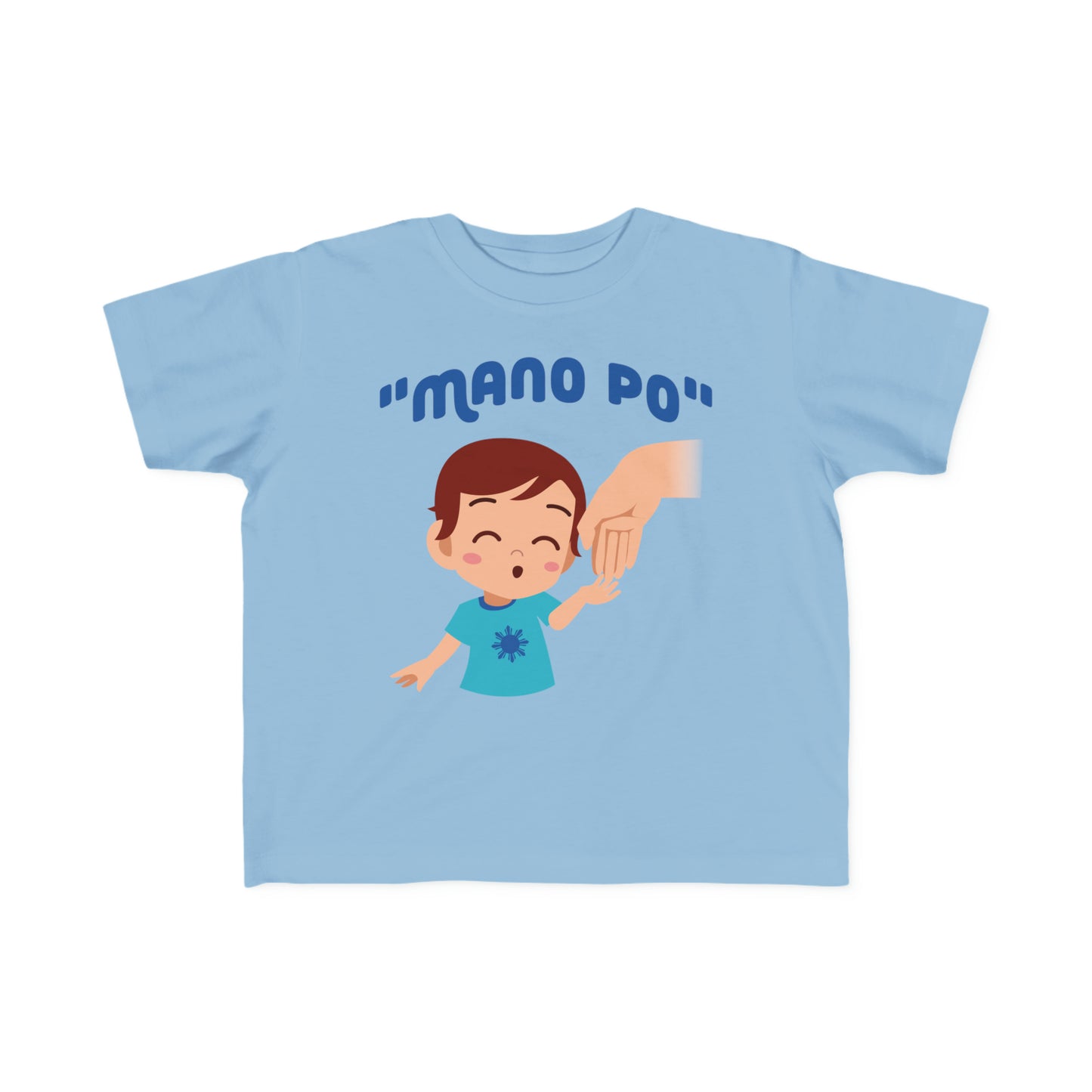 "MANO PO" Boy Toddler's Fine Jersey Tee