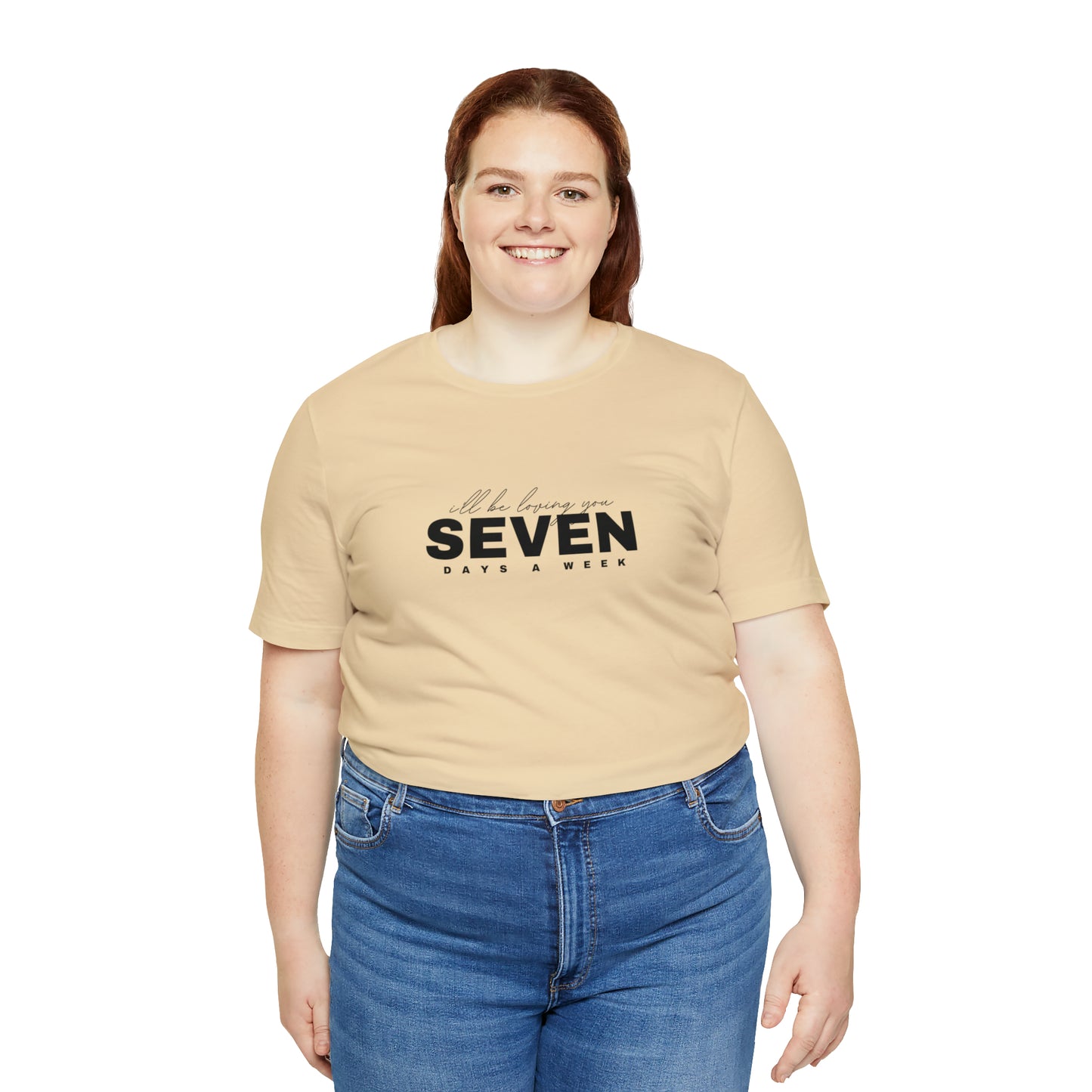 Jung Kook x SEVEN Days a Week Unisex Jersey Short Sleeve Tee