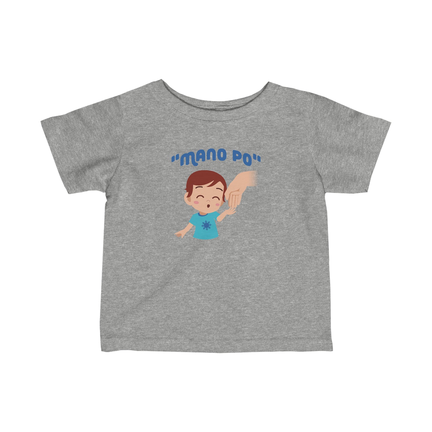 "MANO PO" Baby Boy/Infant Fine Jersey Tee
