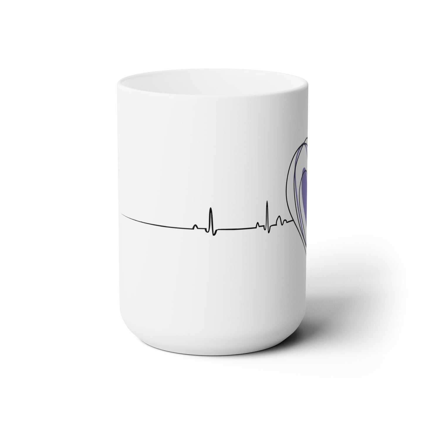 Bangtan Heart Beat Ceramic Mug 15oz