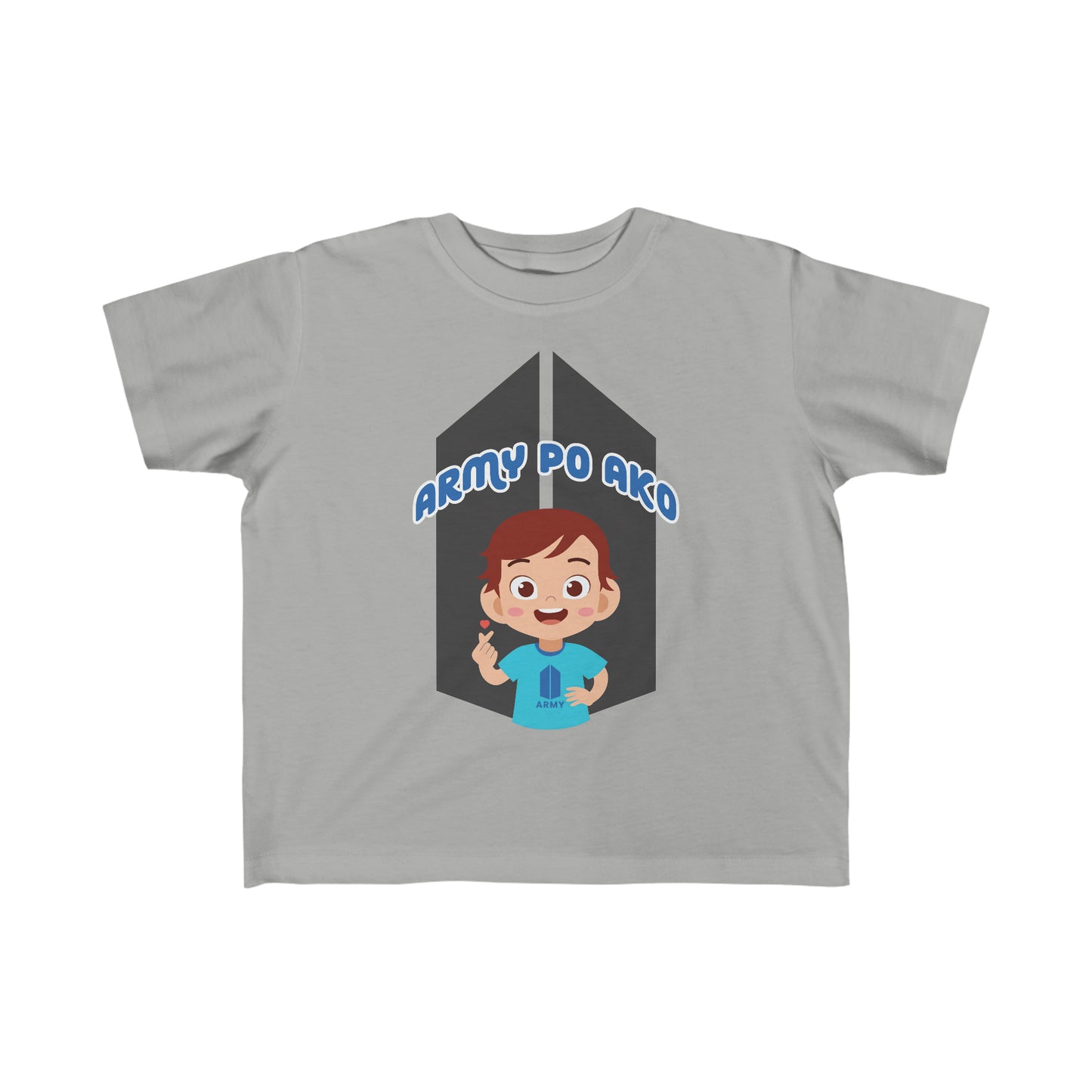 "ARMY PO AKO" Boy Toddler's Fine Jersey Tee