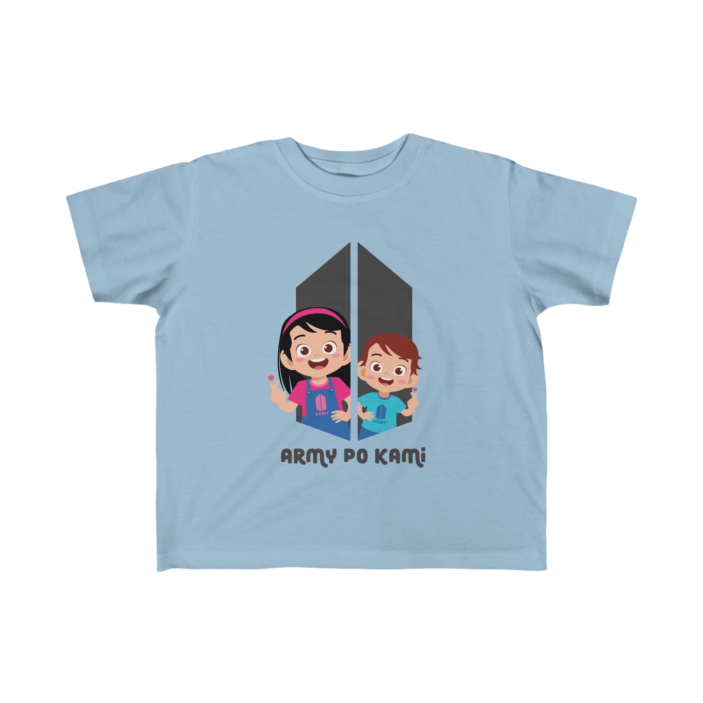 "ARMY PO KAMI" Toddler's Fine Jersey Tee