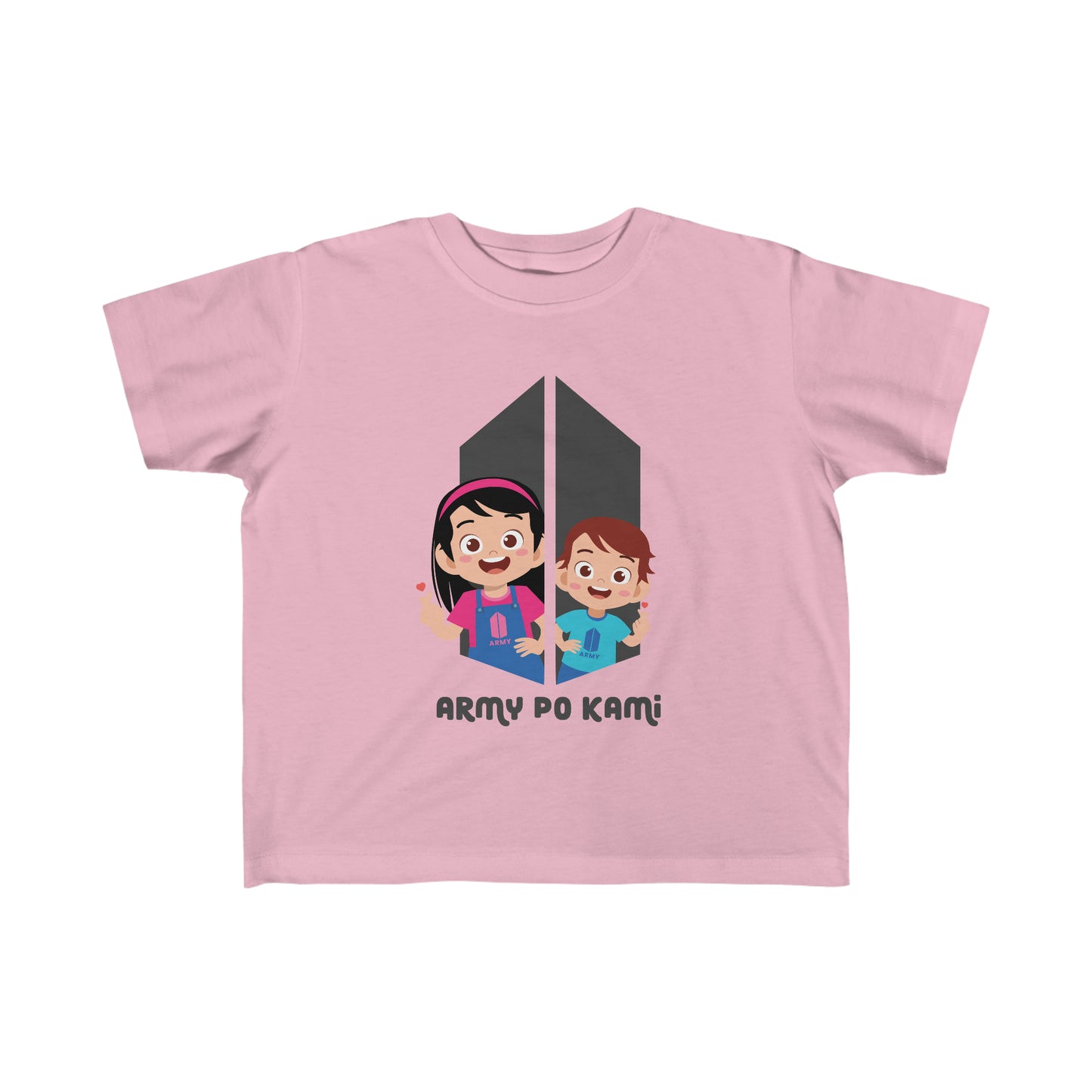 "ARMY PO KAMI" Toddler's Fine Jersey Tee