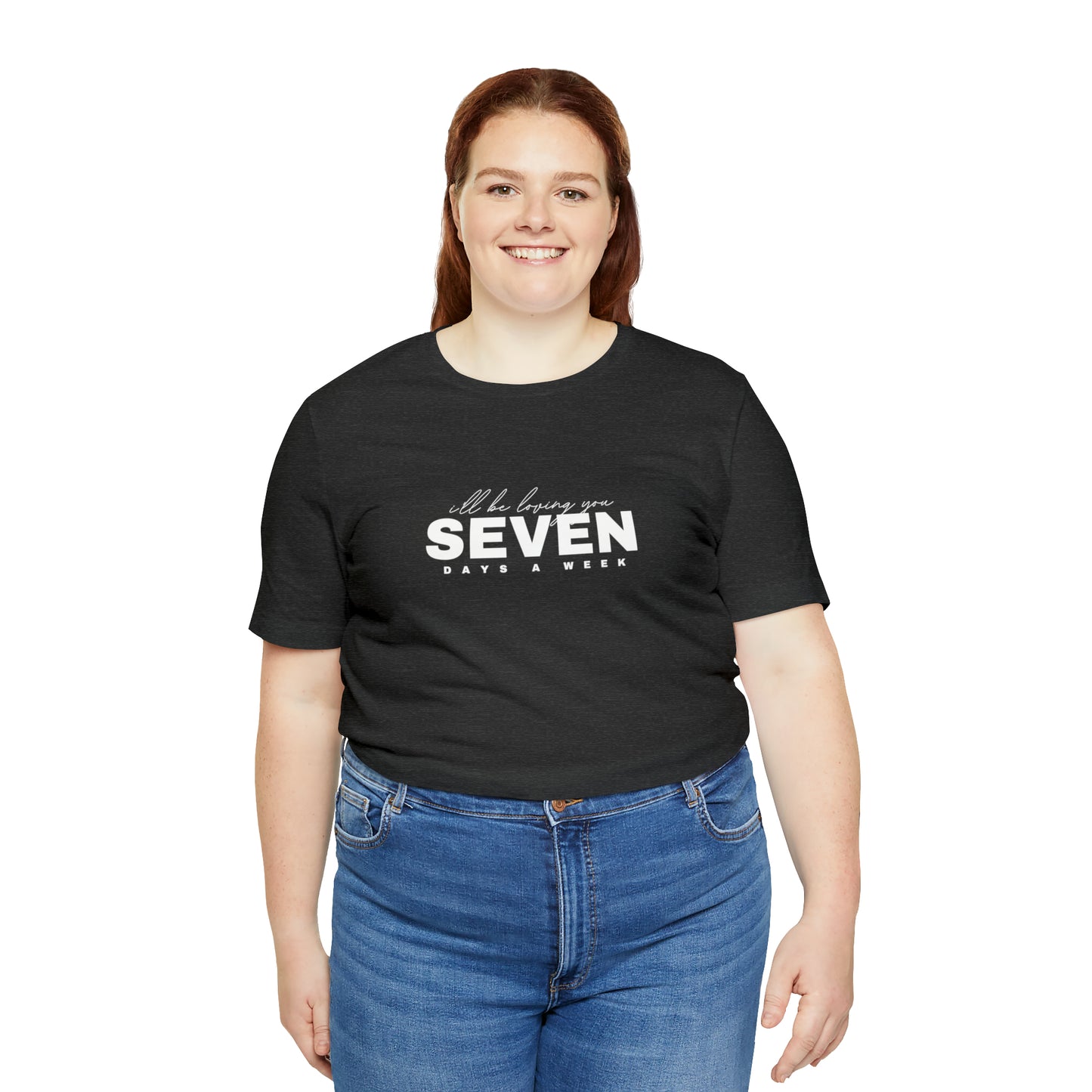 Jung Kook x SEVEN Days a Week Unisex Jersey Short Sleeve Tee