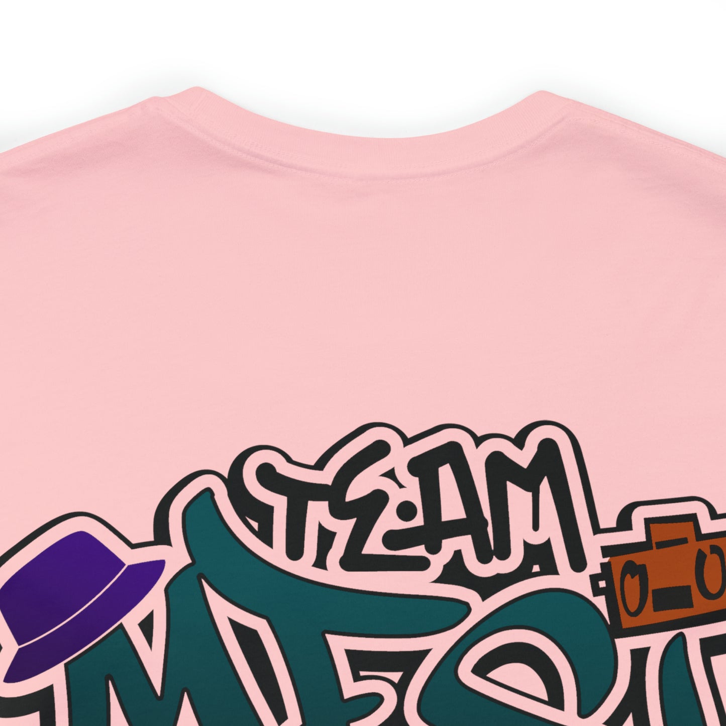 Team Mesi Logo/Graffiti Unisex Jersey Short Sleeve Tee