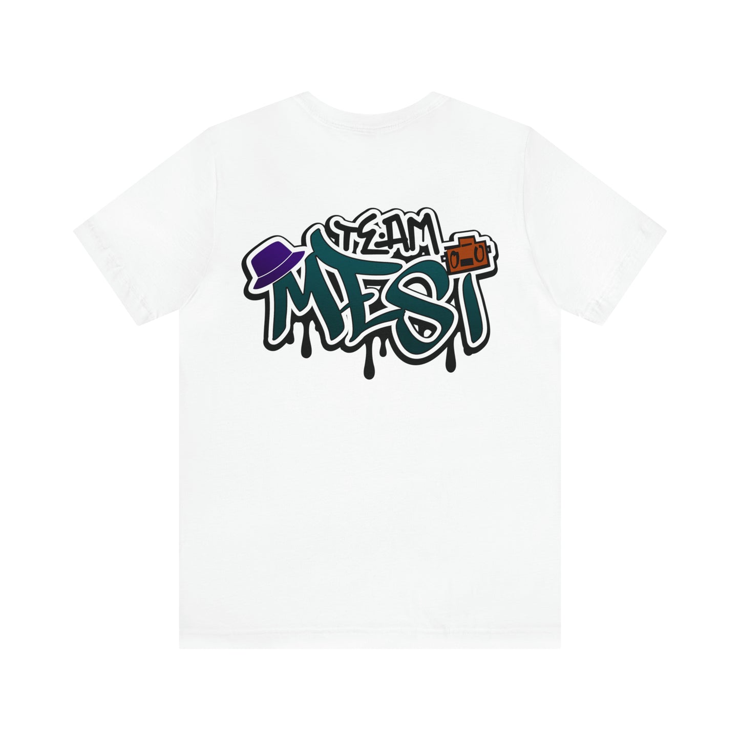 Team Mesi Logo/Graffiti Unisex Jersey Short Sleeve Tee