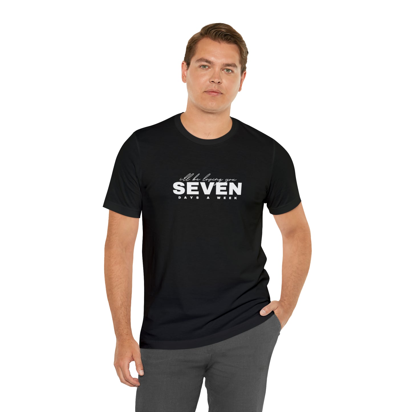 Jung Kook x SEVEN Days a Week Unisex Jersey Short Sleeve Tee