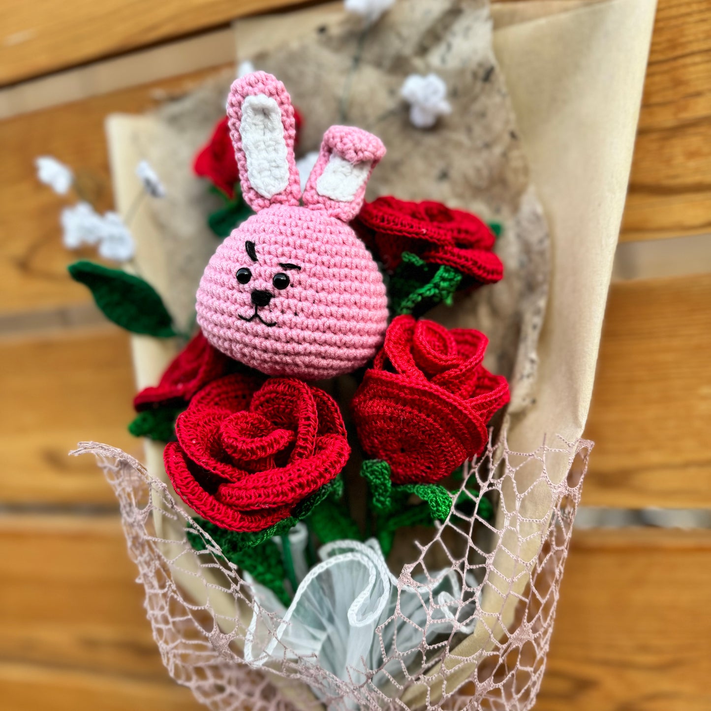 Crochet BT21 Flower Bouquet