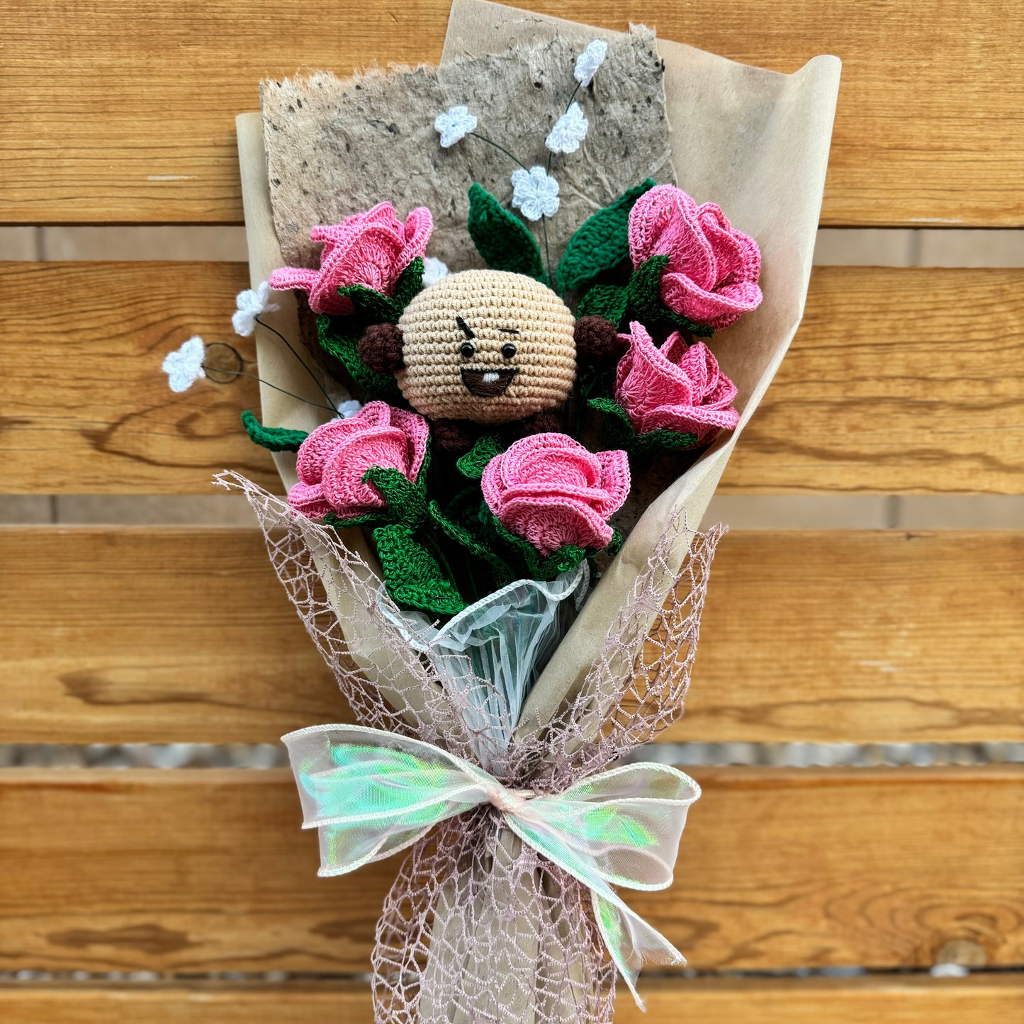 Crochet BT21 Flower Bouquet