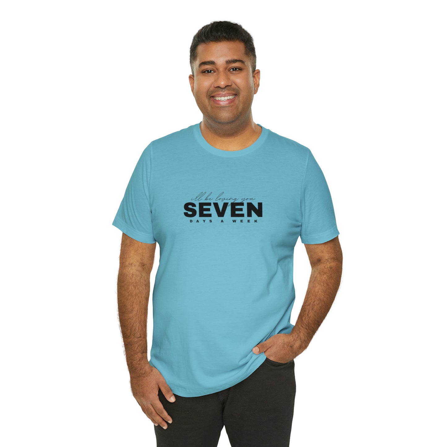 Jung Kook x SEVEN Days a Week Unisex Jersey Short Sleeve Tee