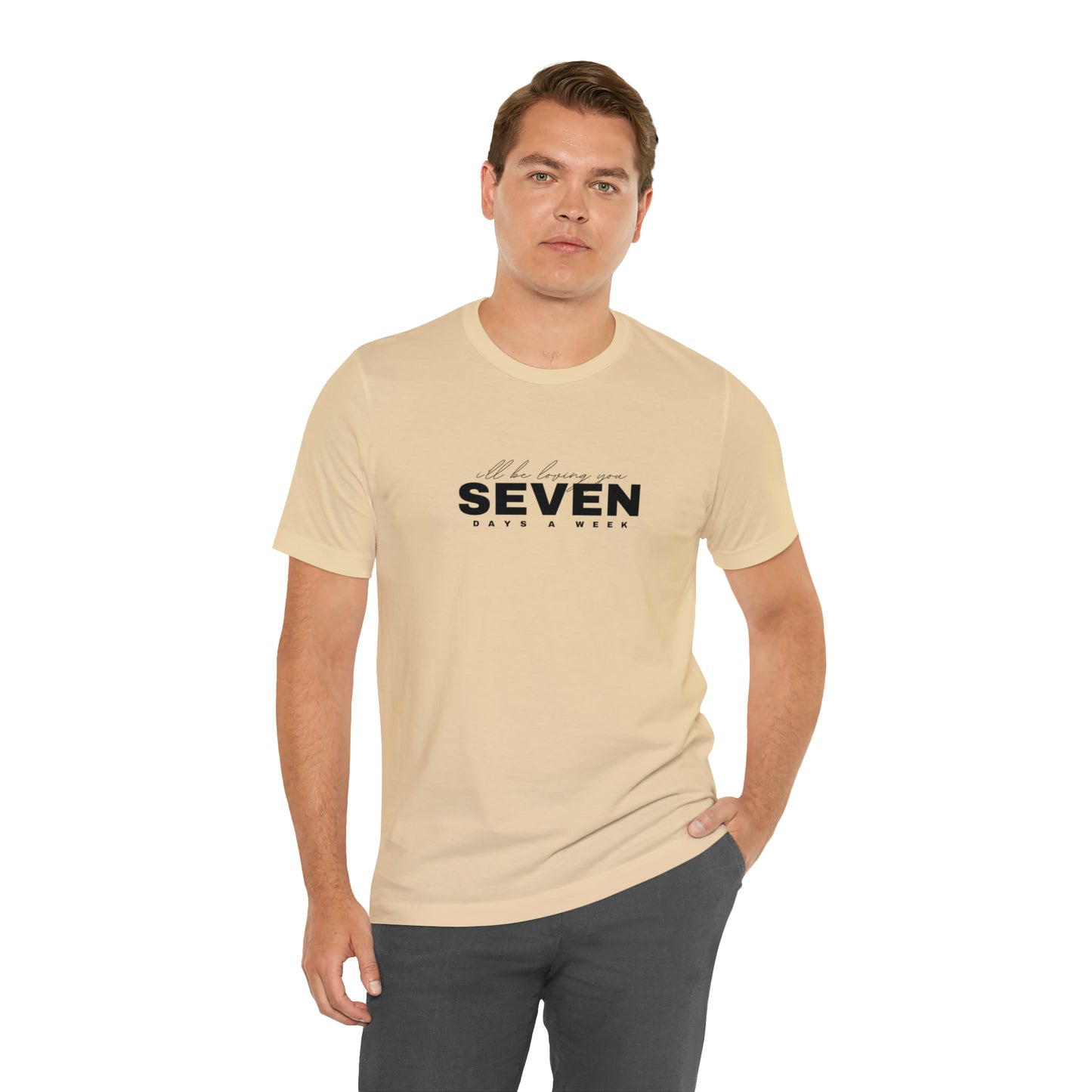 Jung Kook x SEVEN Days a Week Unisex Jersey Short Sleeve Tee