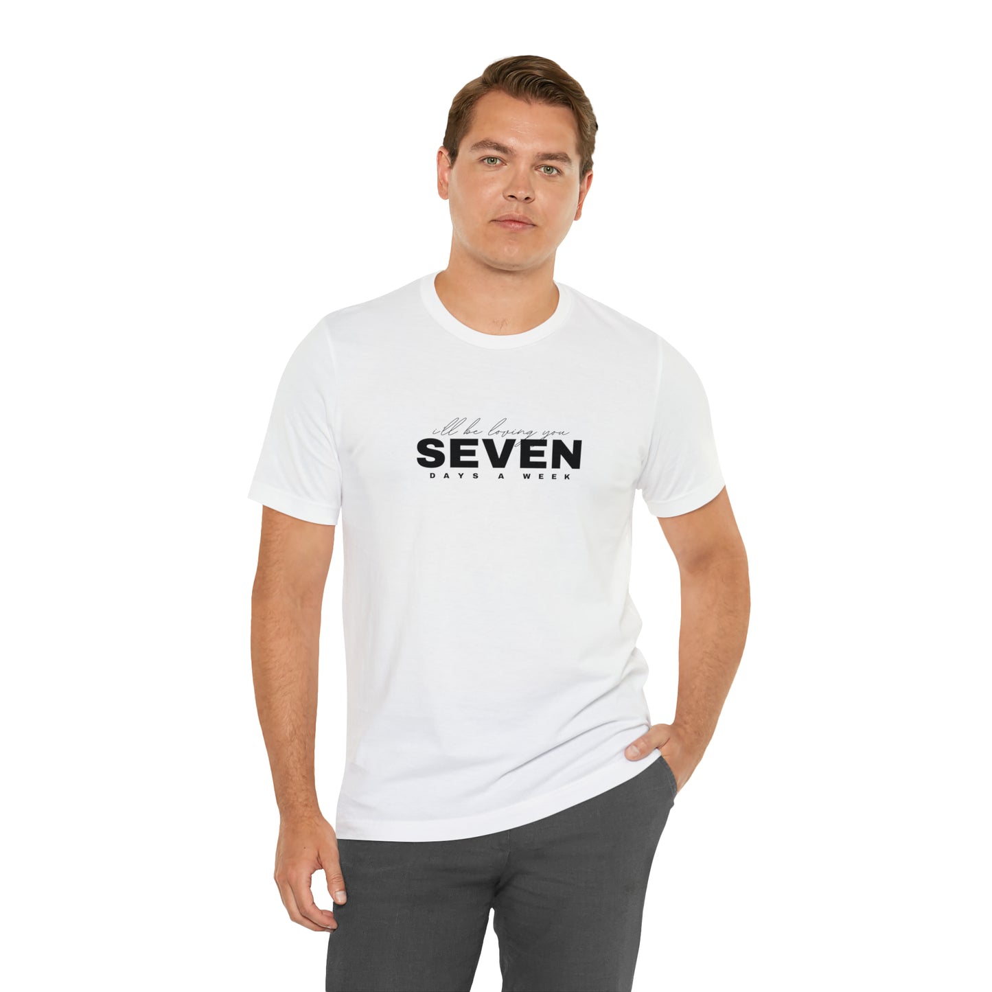 Jung Kook x SEVEN Days a Week Unisex Jersey Short Sleeve Tee