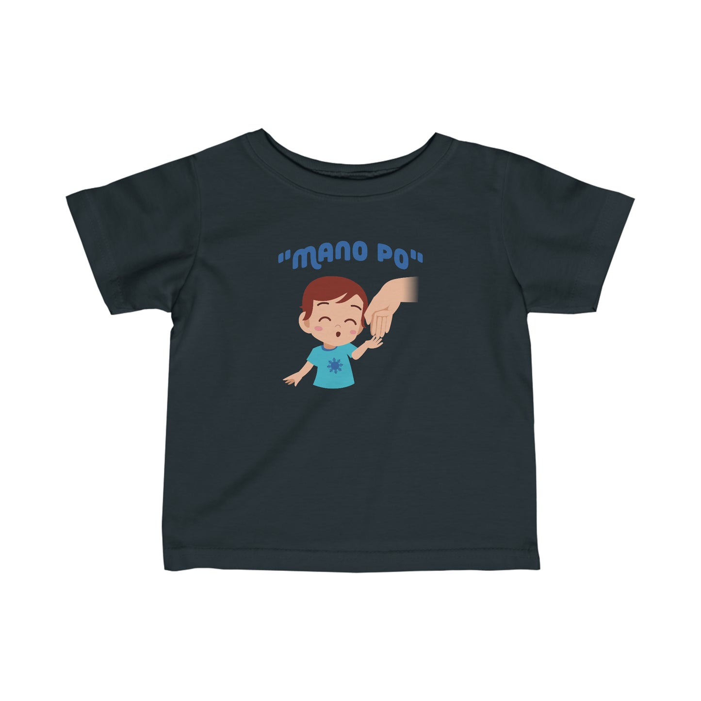 "MANO PO" Baby Boy/Infant Fine Jersey Tee