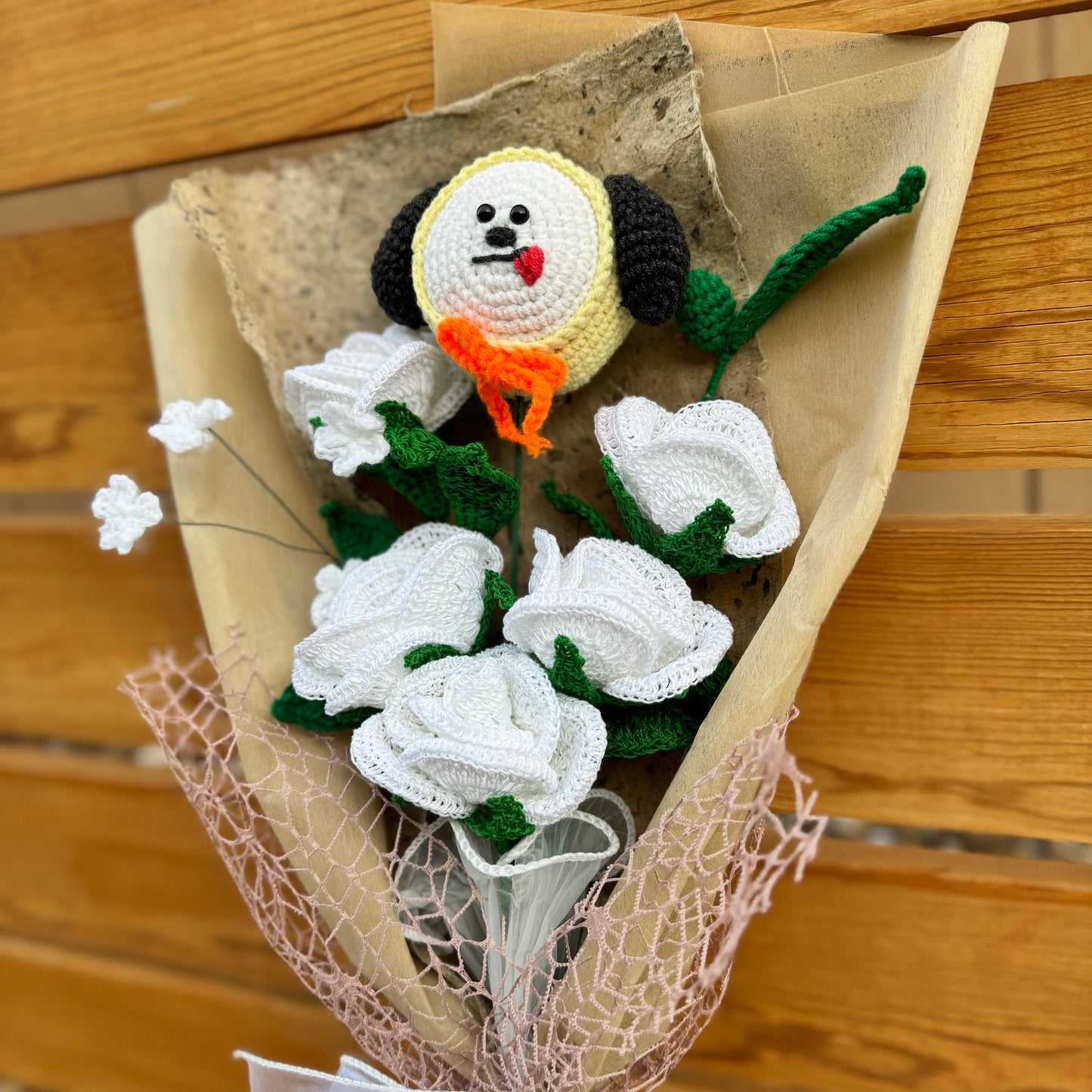 Crochet BT21 Flower Bouquet