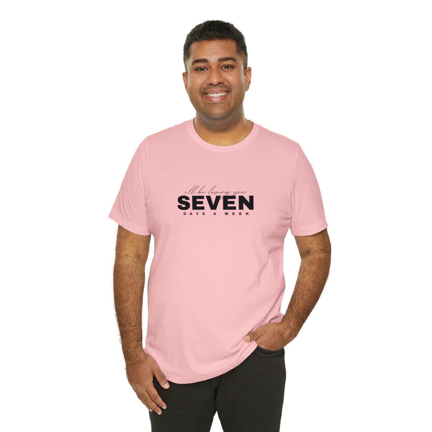 Jung Kook x SEVEN Days a Week Unisex Jersey Short Sleeve Tee