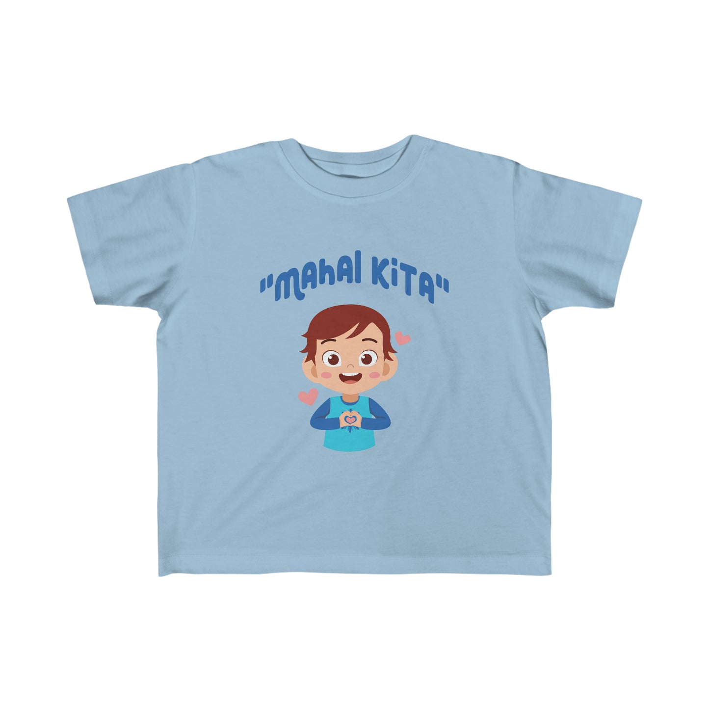 "MAHAL KITA" Boy Toddler's Fine Jersey Tee