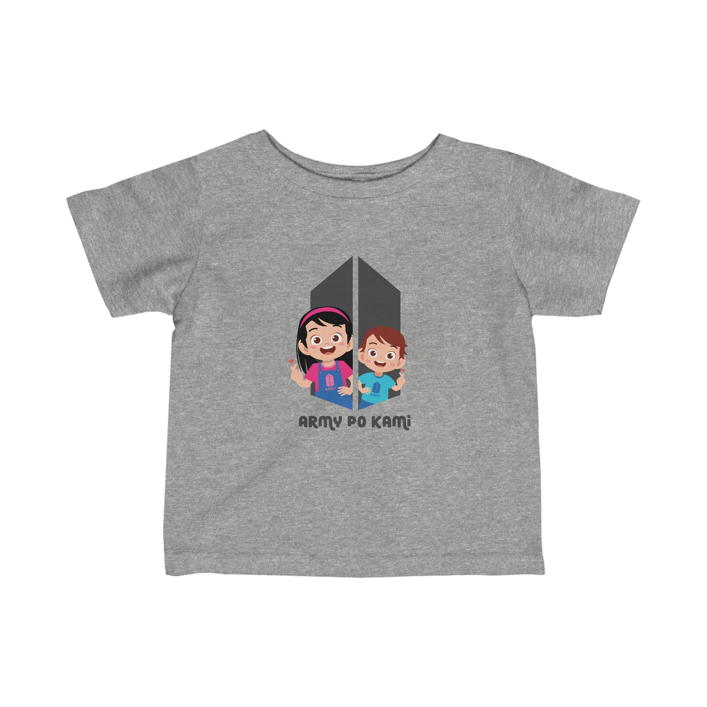 "ARMY PO KAMI" Baby/Infant Fine Jersey Tee