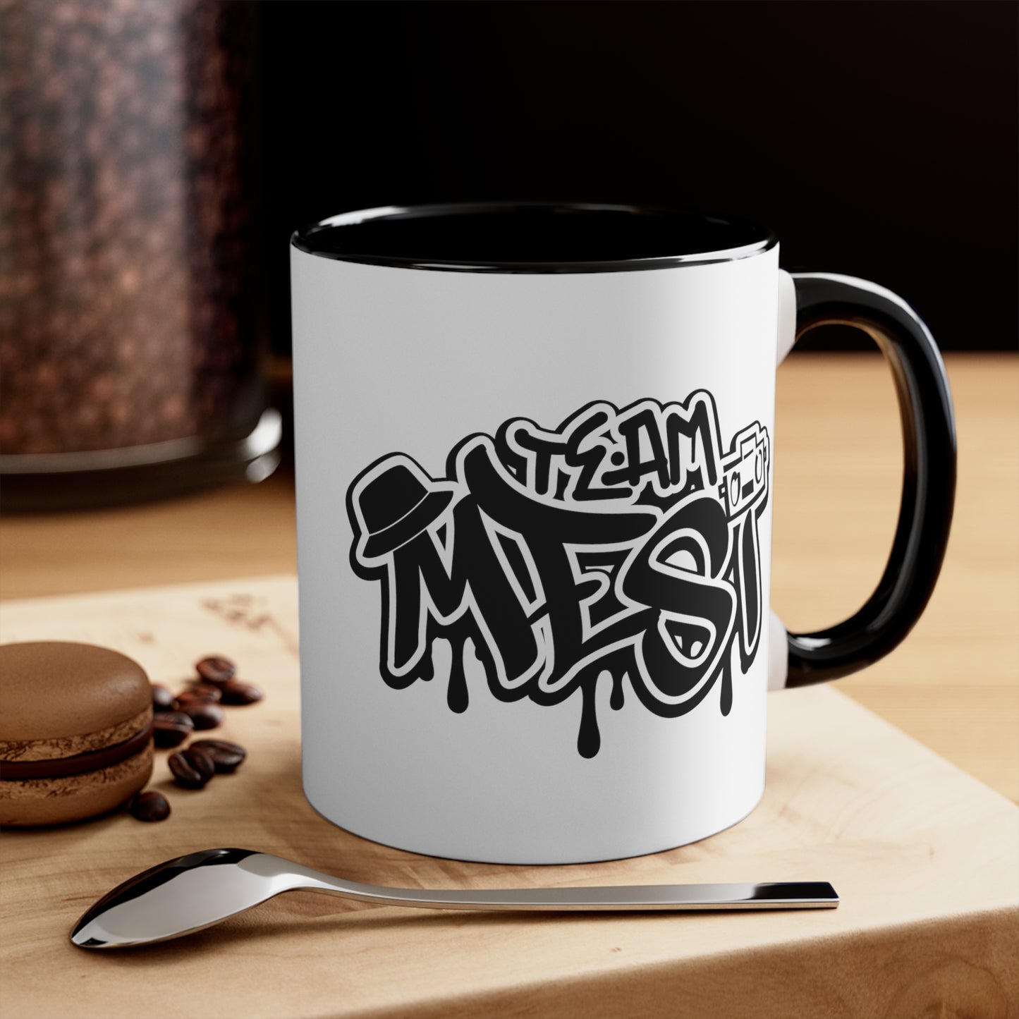 Team Mesi Accent Coffee Mug, 11oz