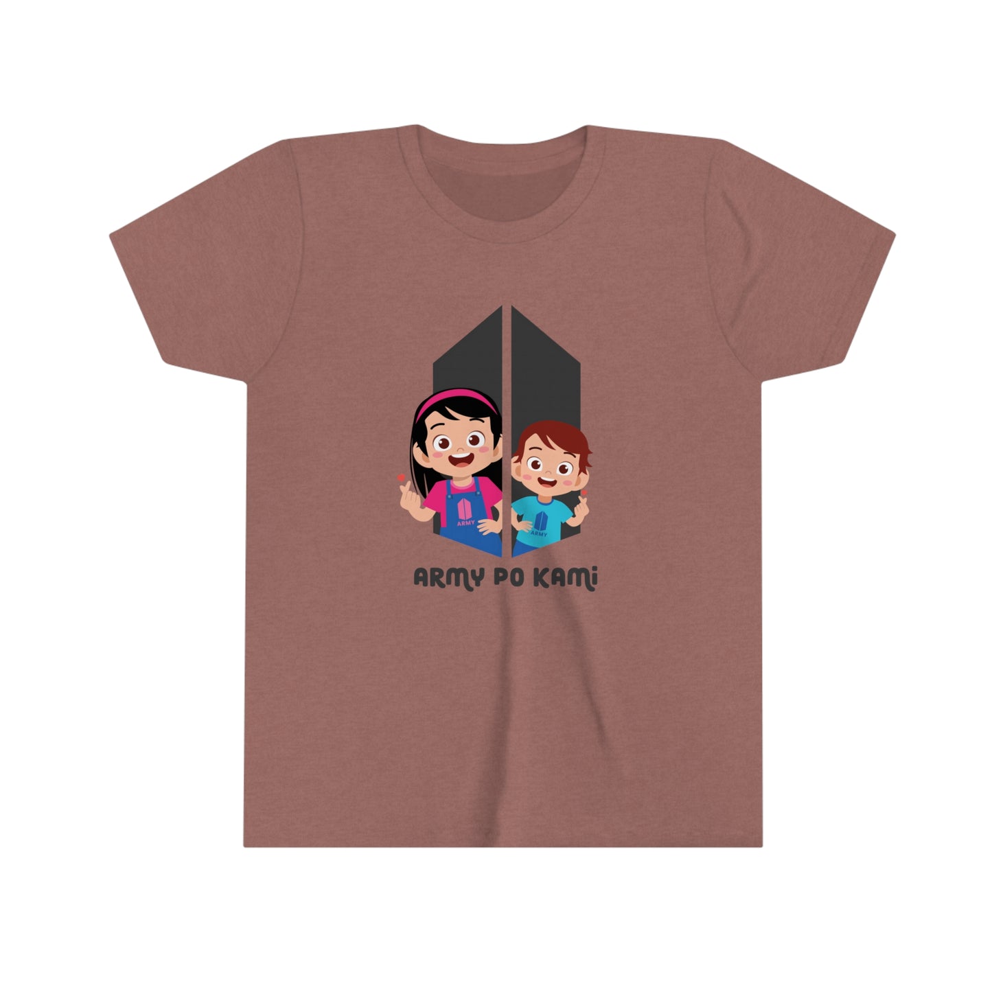 "ARMY PO KAMI" Youth/Kids Short Sleeve Tee