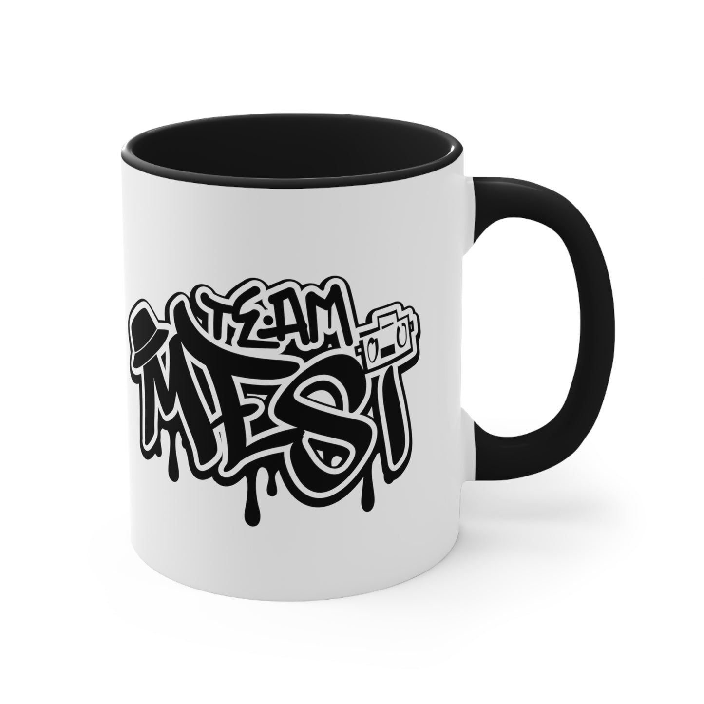 Team Mesi Accent Coffee Mug, 11oz