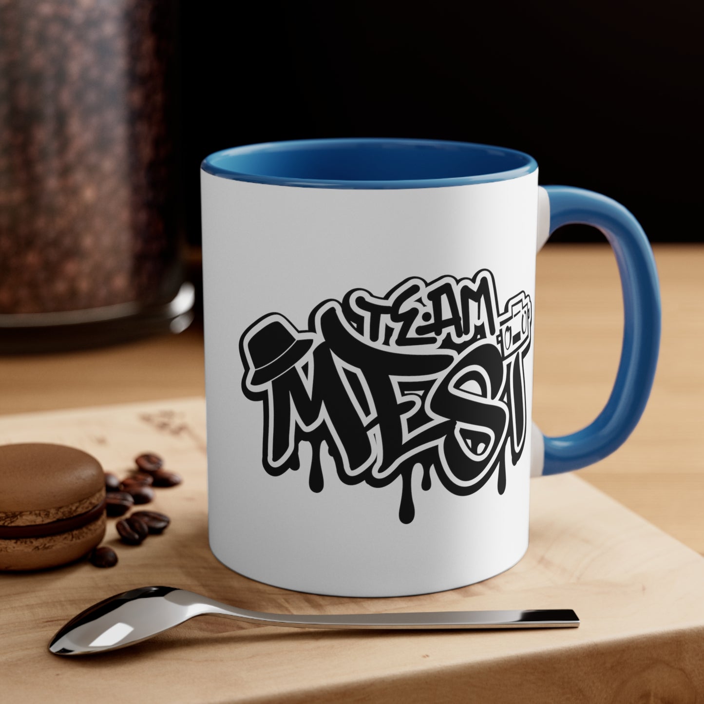 Team Mesi Accent Coffee Mug, 11oz