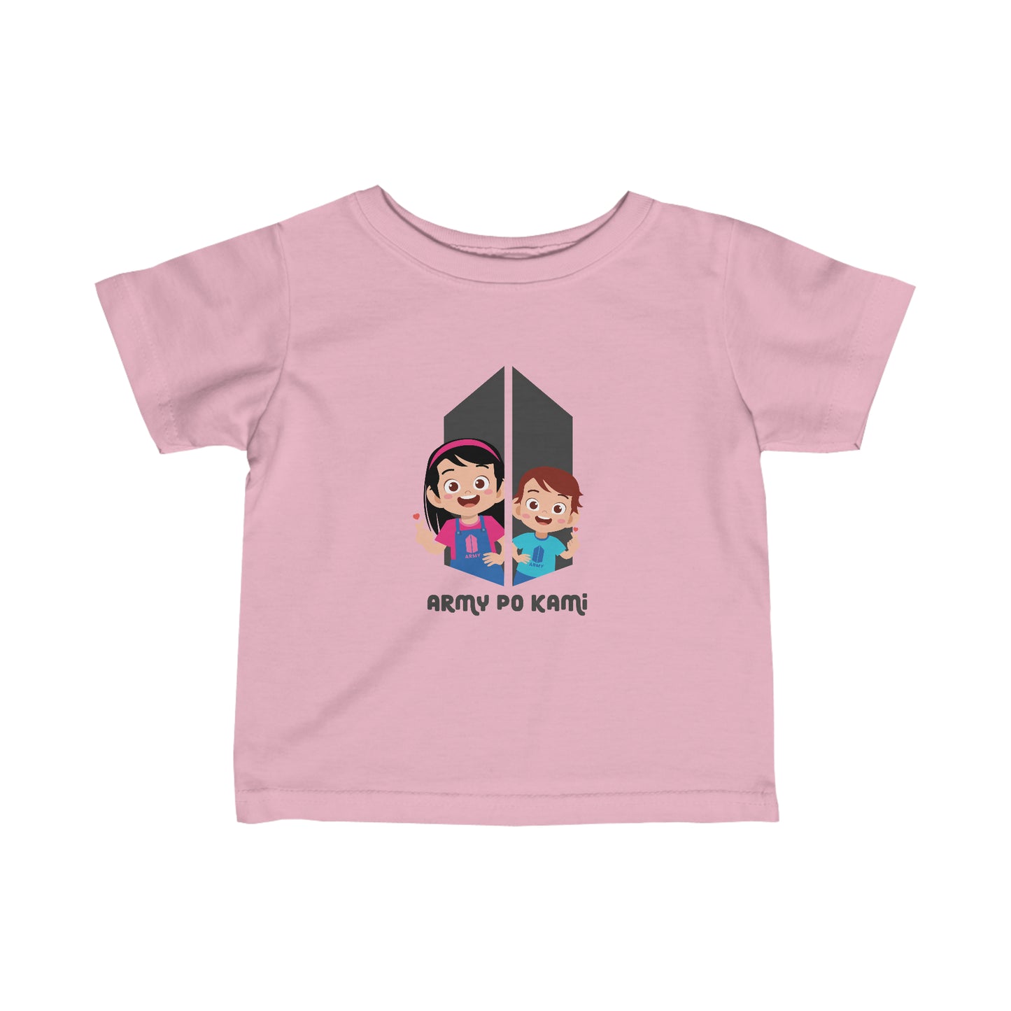 "ARMY PO KAMI" Baby/Infant Fine Jersey Tee