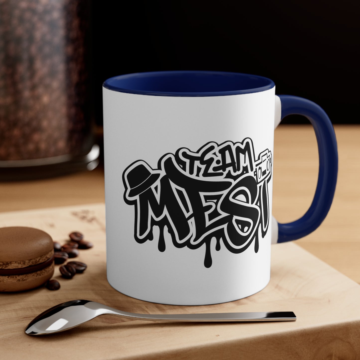 Team Mesi Accent Coffee Mug, 11oz